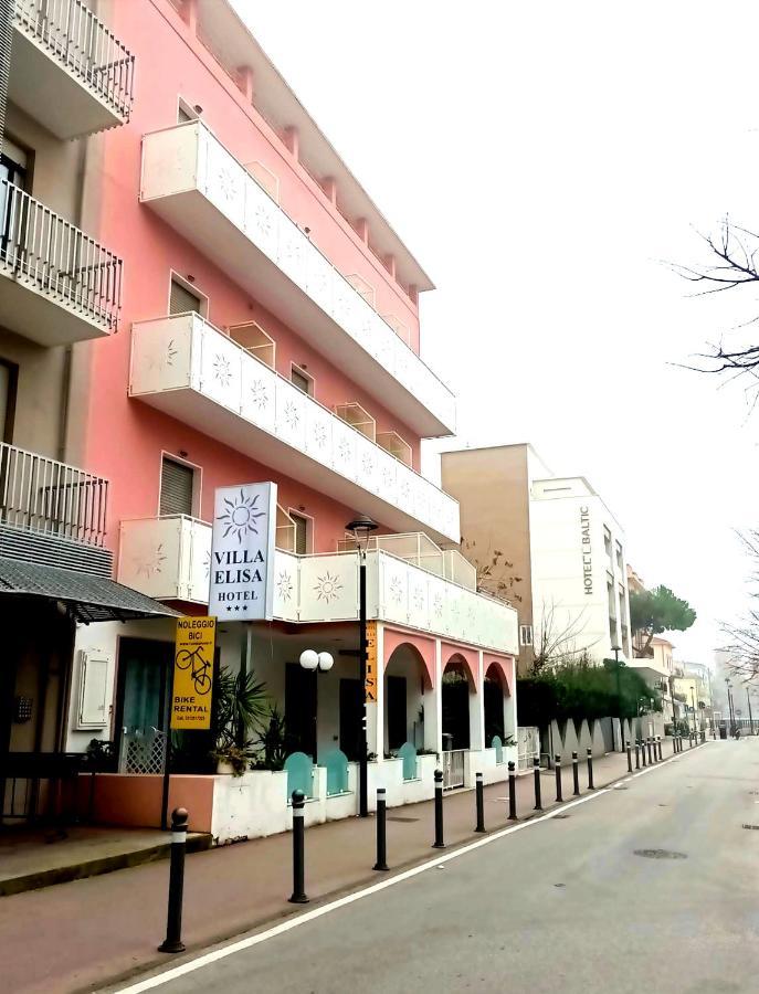 Hotel Villa Elisa Rímini Exterior foto